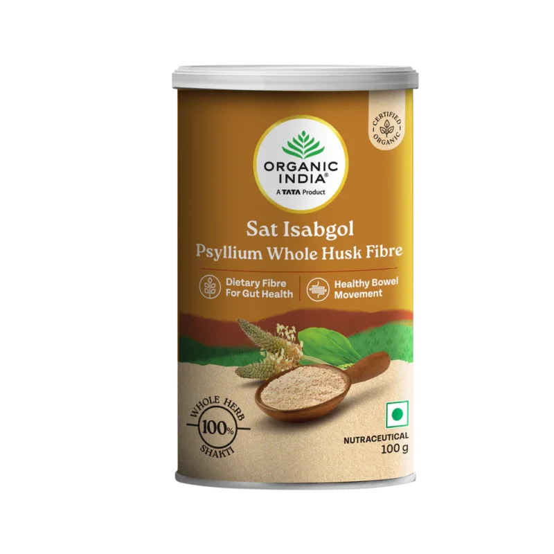 Certified Organic Psyllium Husk (Isabgol)